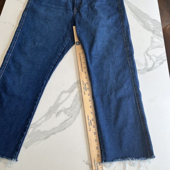Signature by Levi Strauss Heritage High Rise Straight Leg Jeans Women's Size 33 - Picture 10 of 15